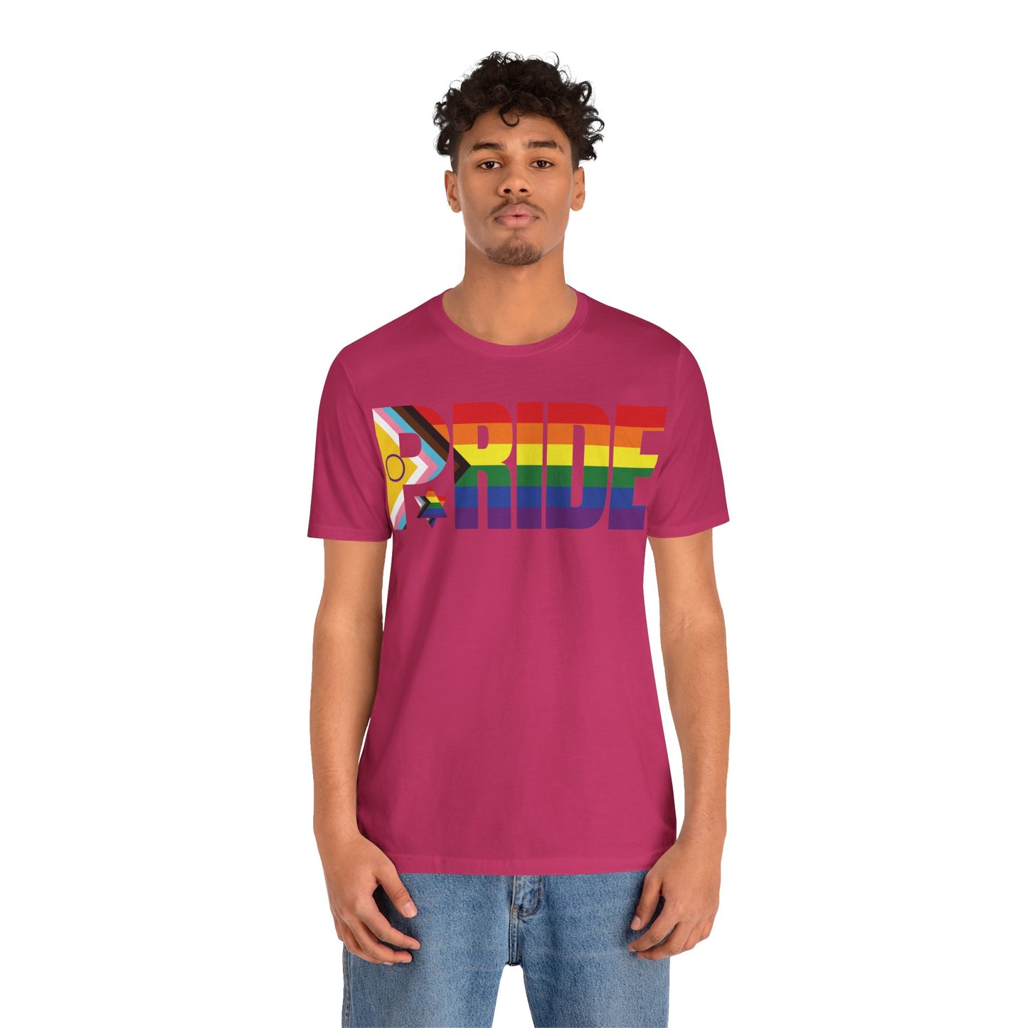 LGBTQIA PRIDE Jersey Short Sleeve Tee