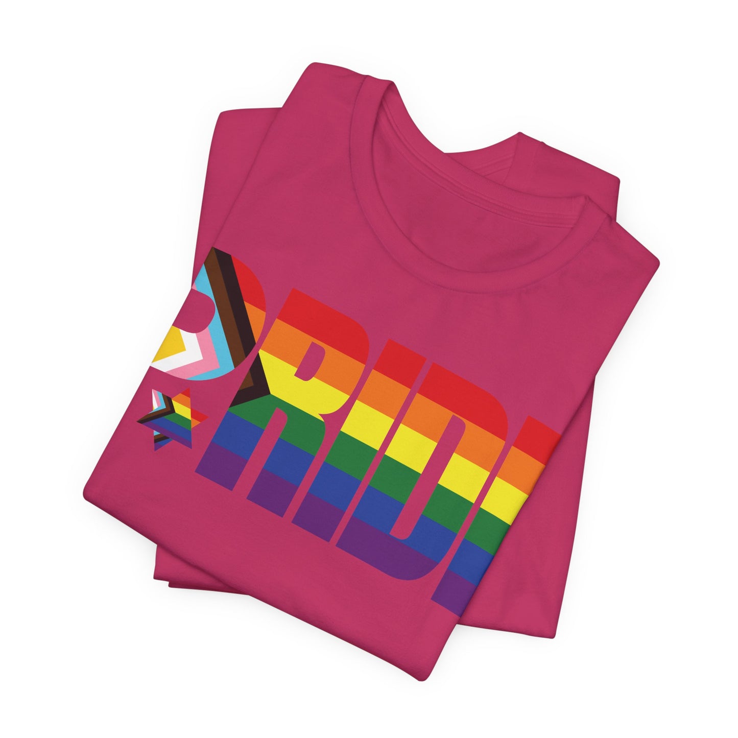 LGBTQIA PRIDE Jersey Short Sleeve Tee