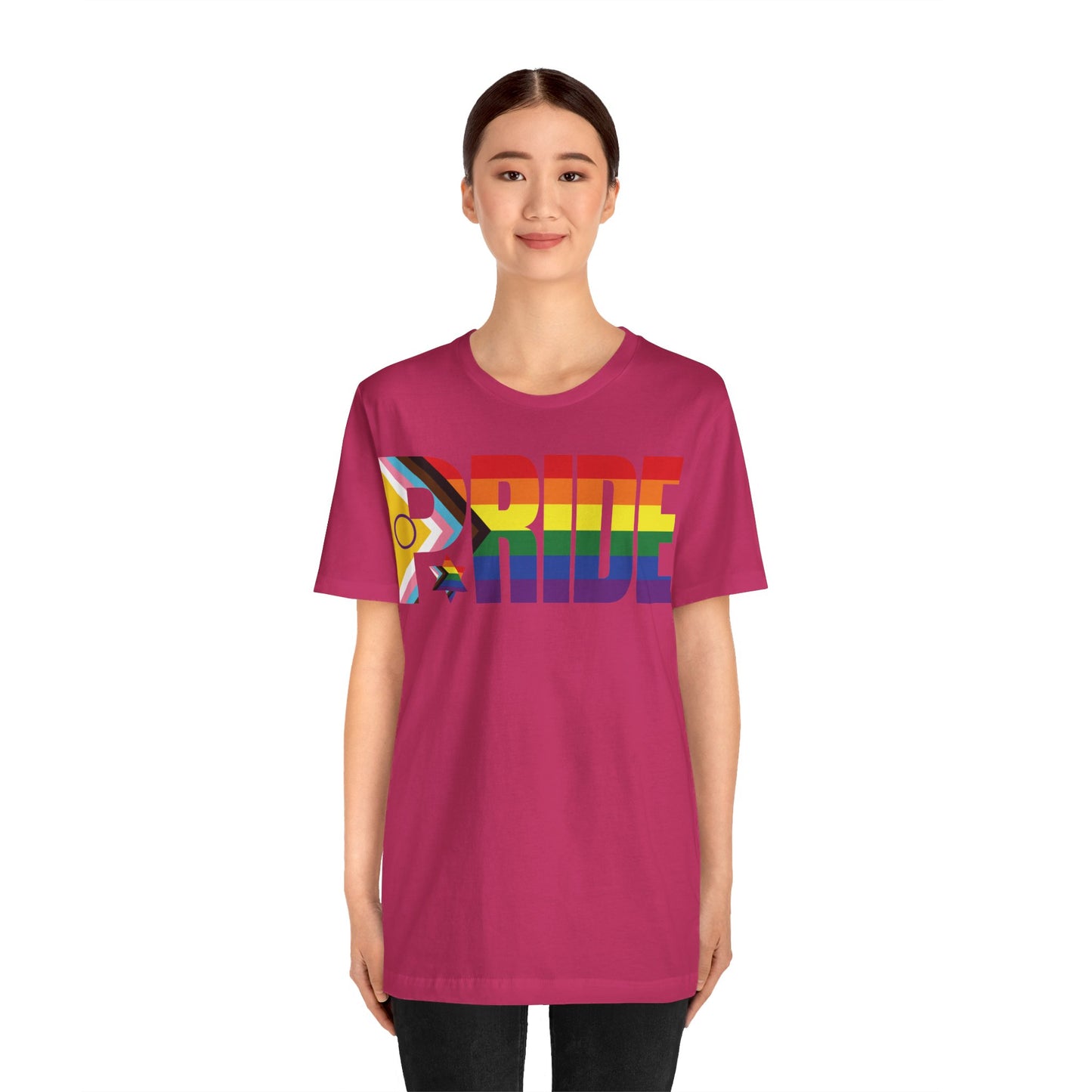 LGBTQIA PRIDE Jersey Short Sleeve Tee