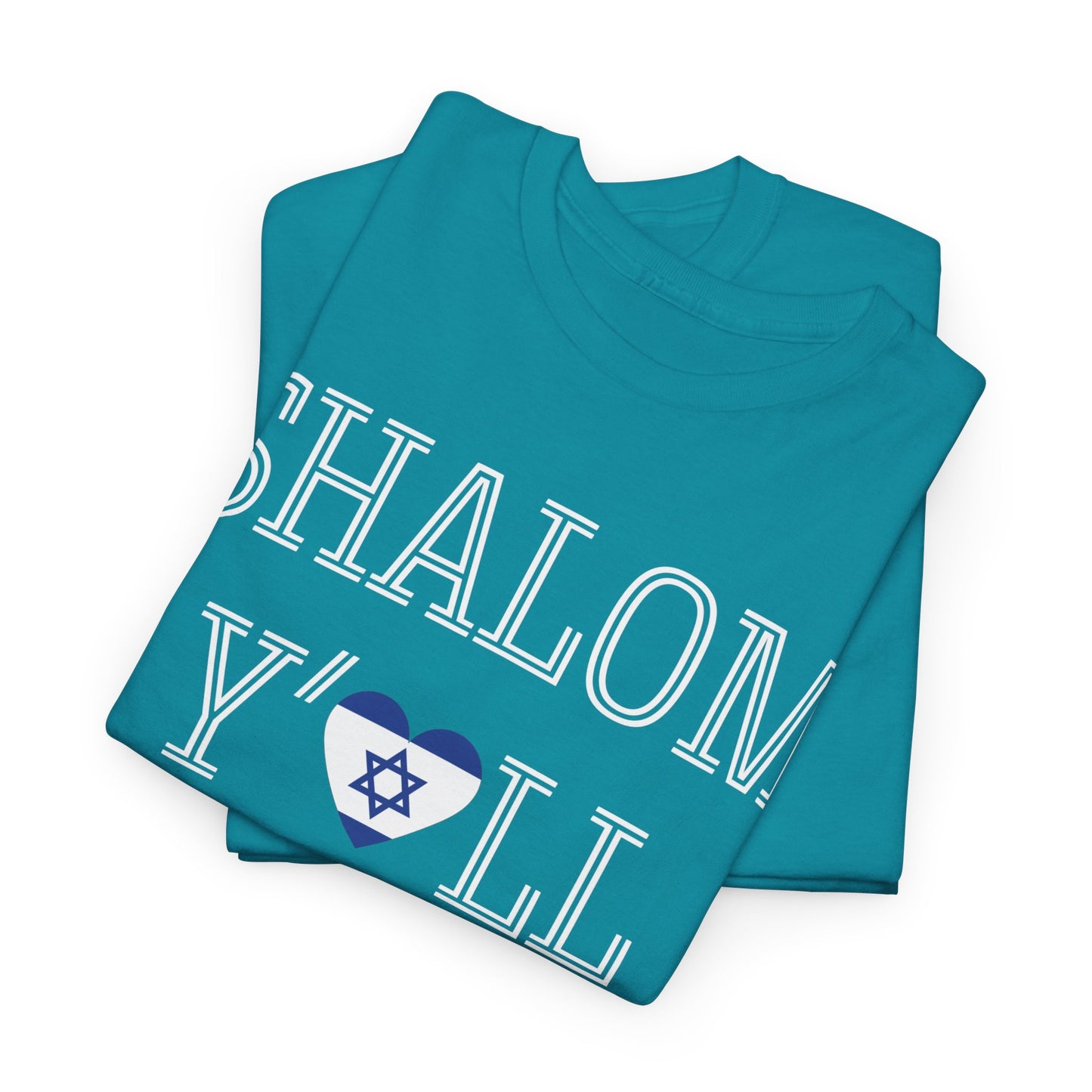 Cheryl, Shalom Y'all Unisex Heavy Cotton Tee