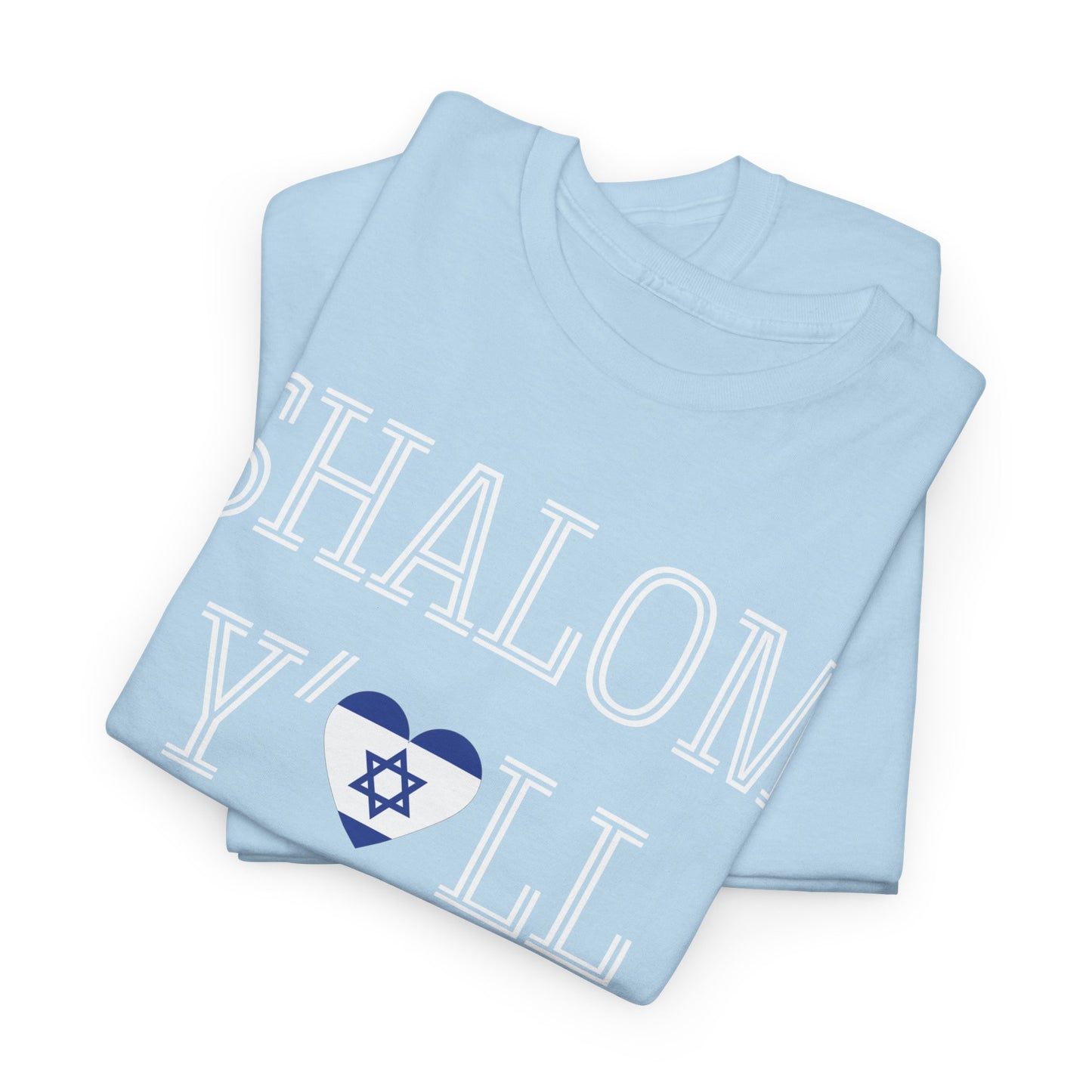 Cheryl, Shalom Y'all Unisex Heavy Cotton Tee