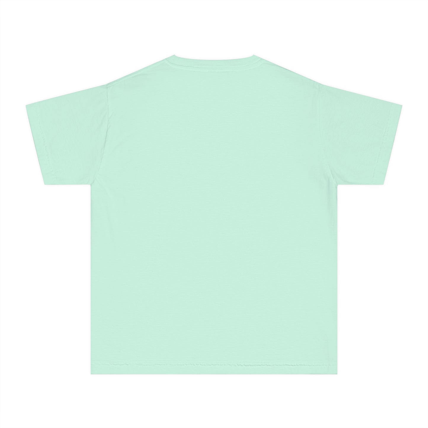 Joseph Israel Heart Forrest Green & Pale Pink Square Youth Midweight Tee