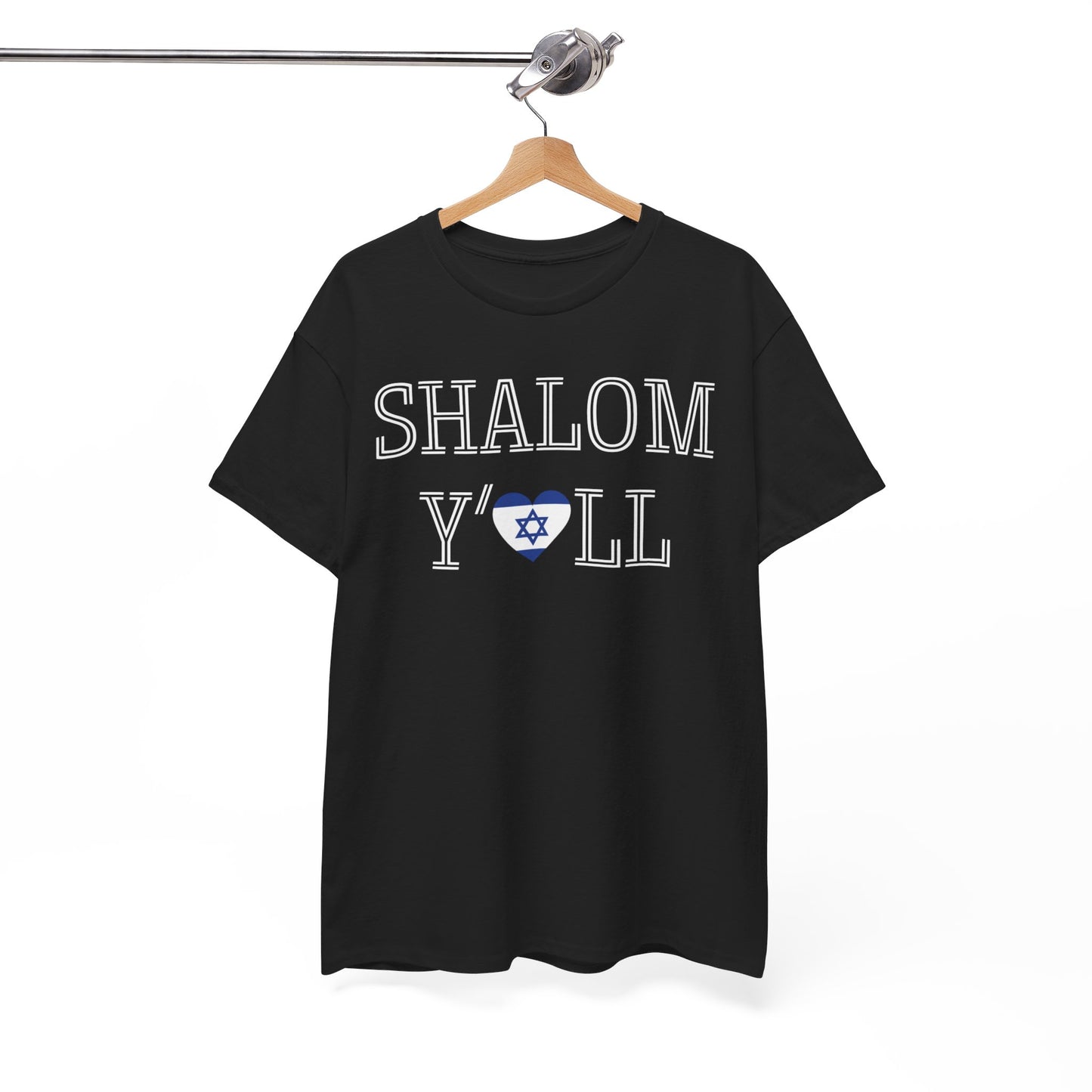 Cheryl, Shalom Y'all Unisex Heavy Cotton Tee