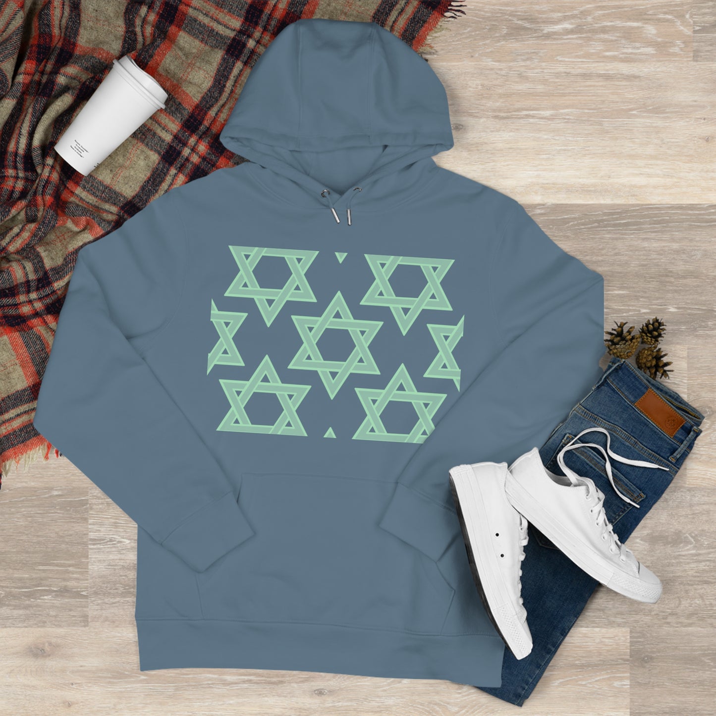 Shani Green Star Hoodie