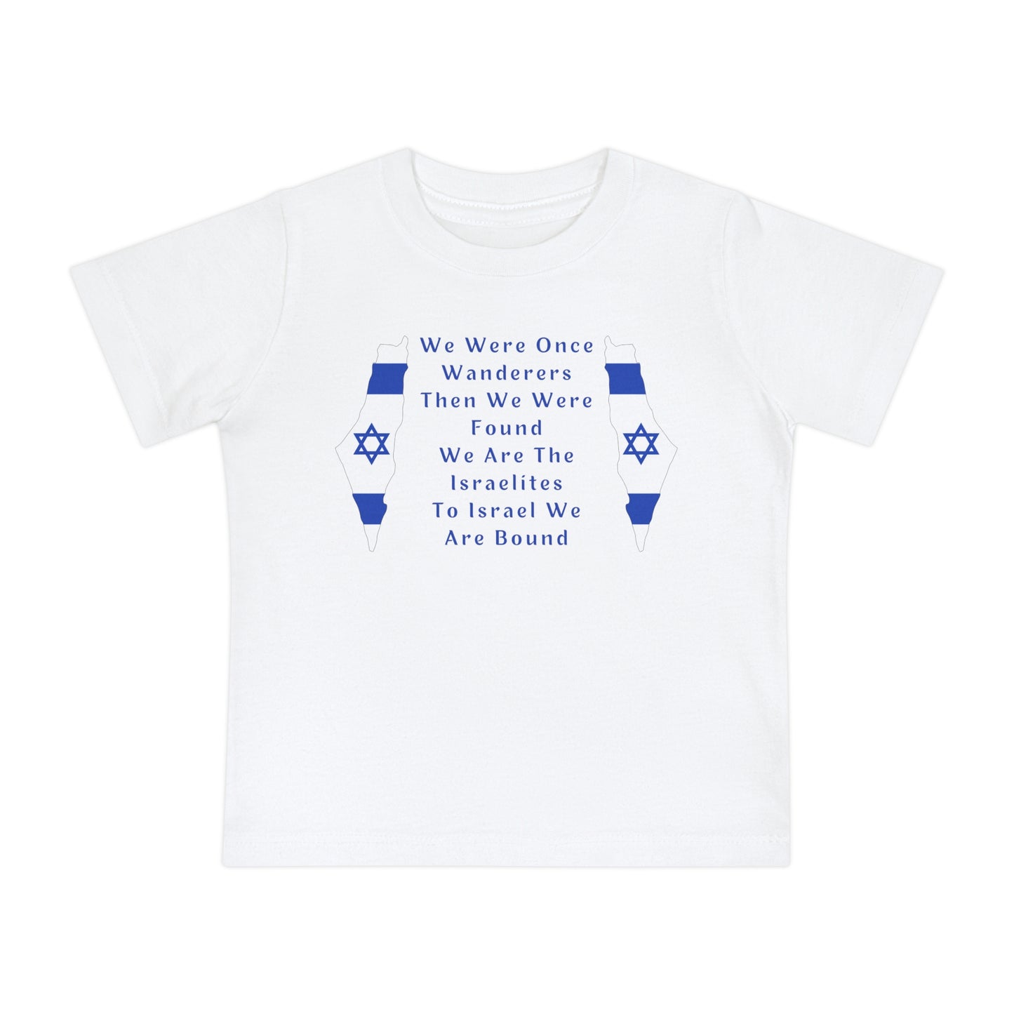 We Were Once Wanderers Israel II Baby Short Sleeve T-Shirt