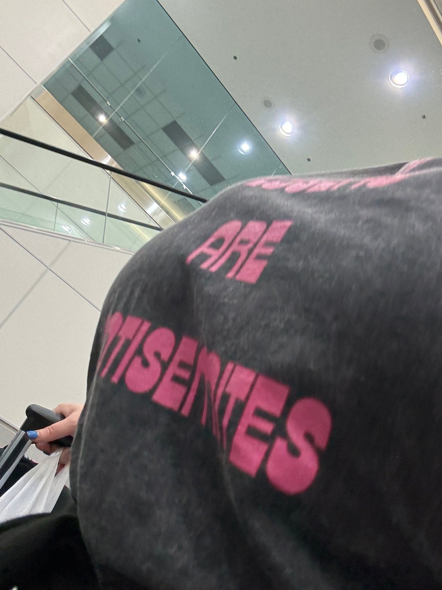 Only Losers Are Antisemites Pink Retro Unisex Stonewash Tank Top