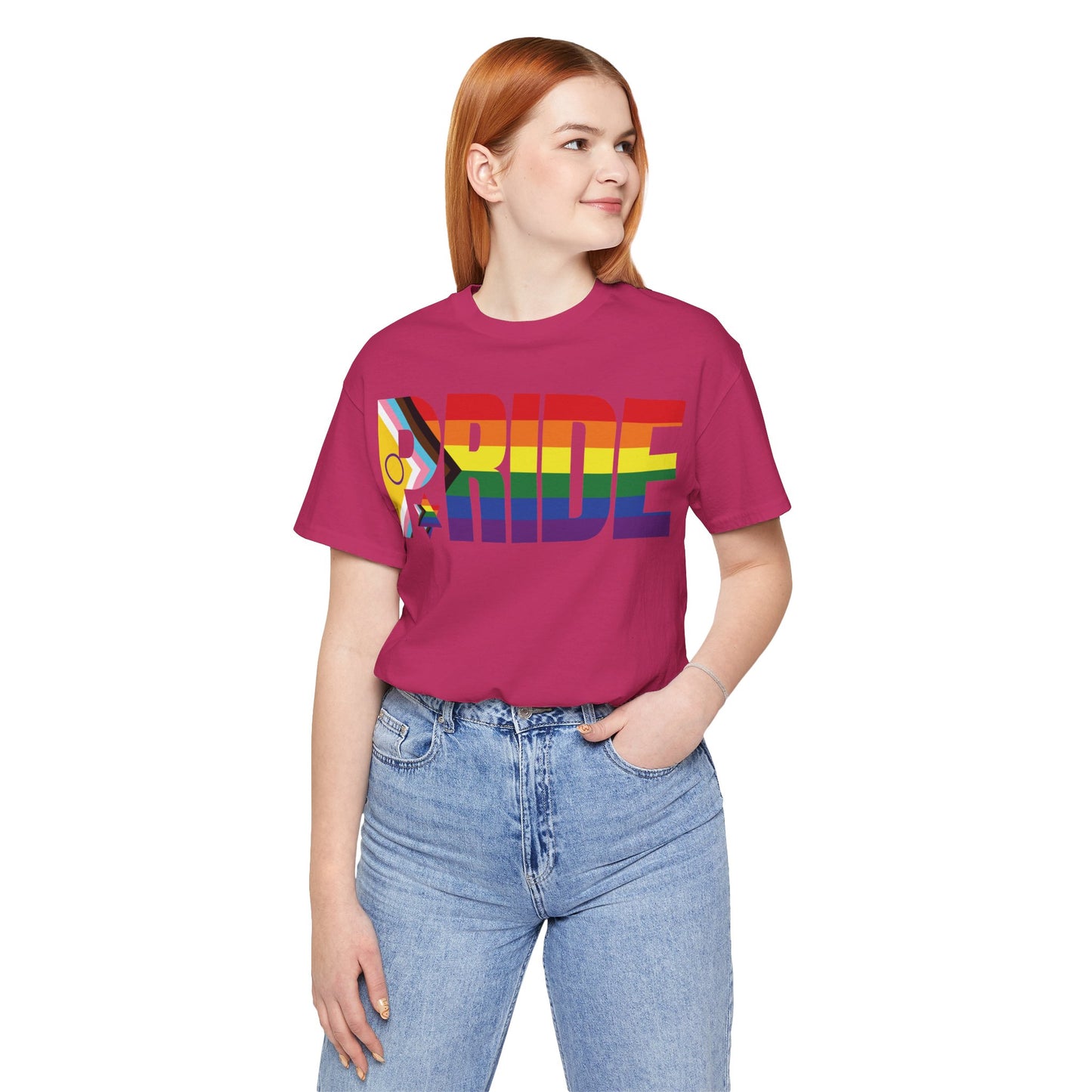 LGBTQIA PRIDE Jersey Short Sleeve Tee