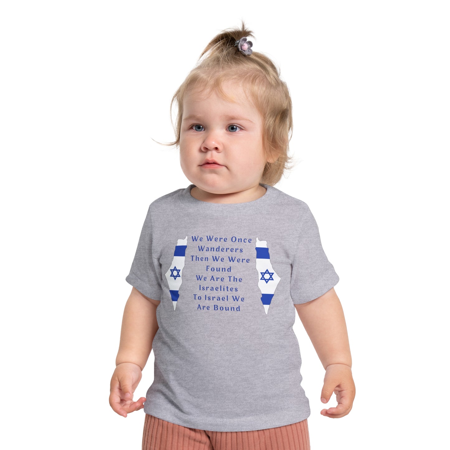 We Were Once Wanderers Israel II Baby Short Sleeve T-Shirt