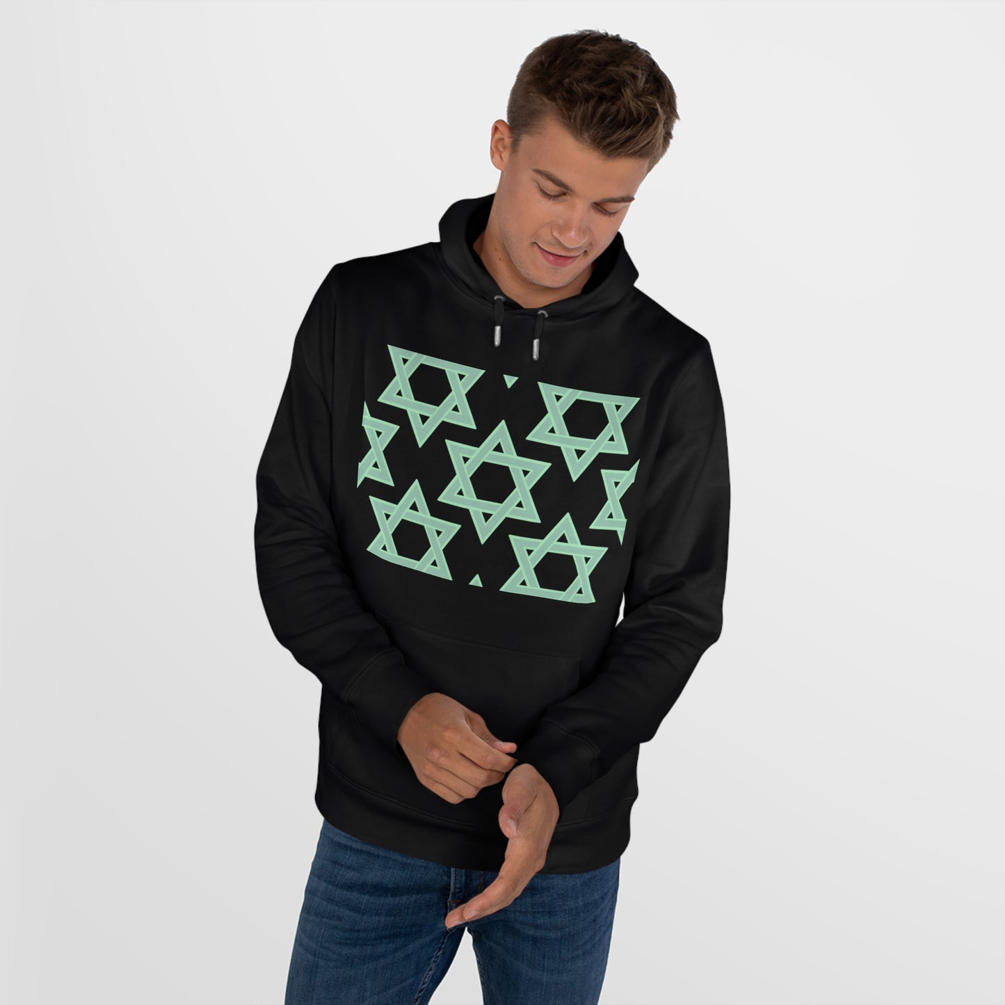 Shani Green Star Hoodie