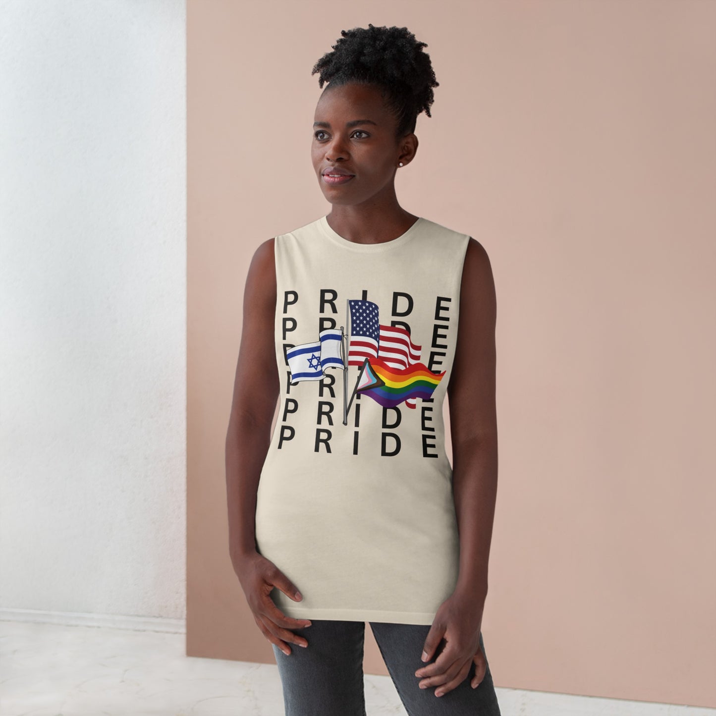 3 Pride Flags United Barnard Tank