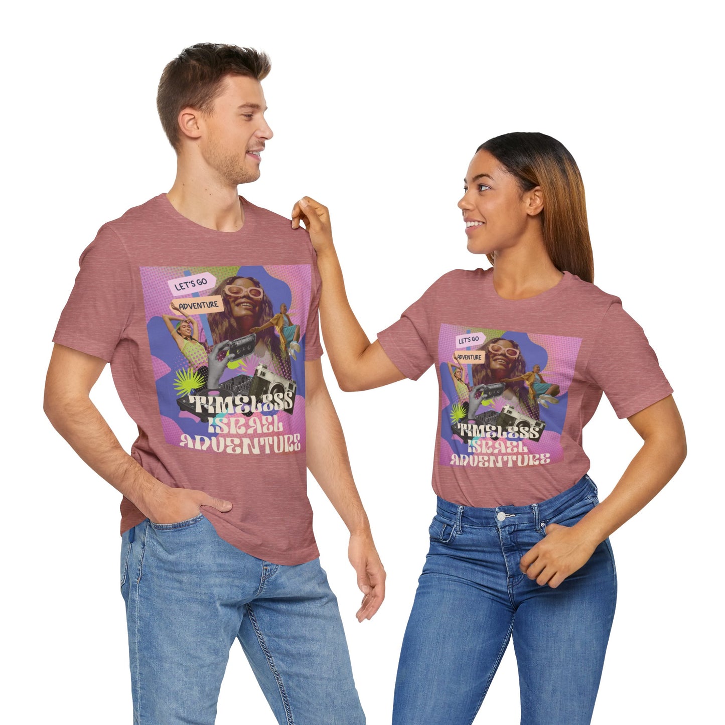 Israel Adventure Graphic Unisex Jersey Short Sleeve Tee