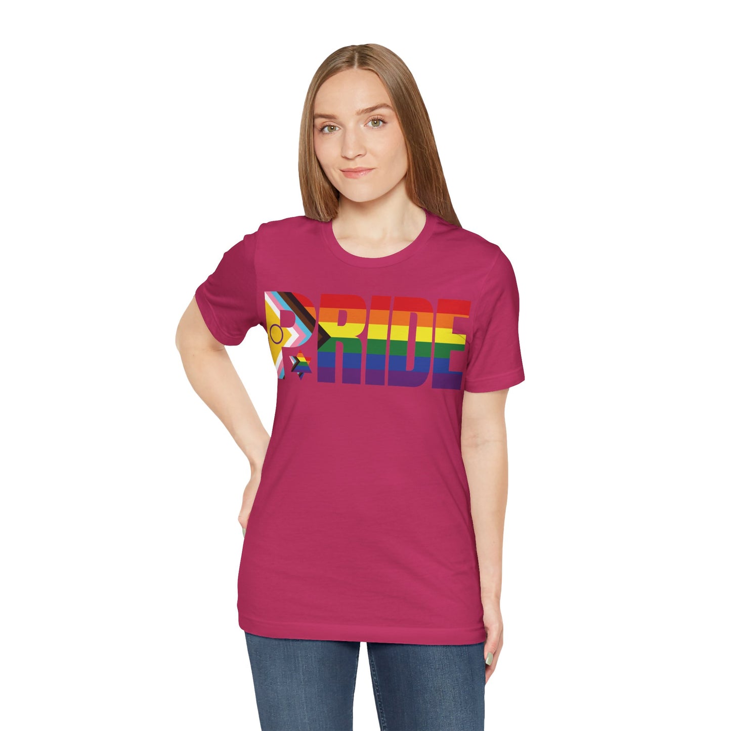 LGBTQIA PRIDE Jersey Short Sleeve Tee