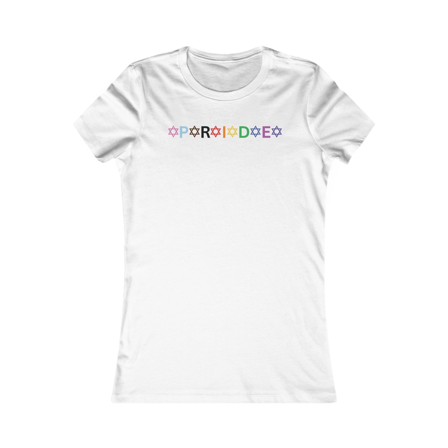 PRIDE Jewish Stars Favorite Tee