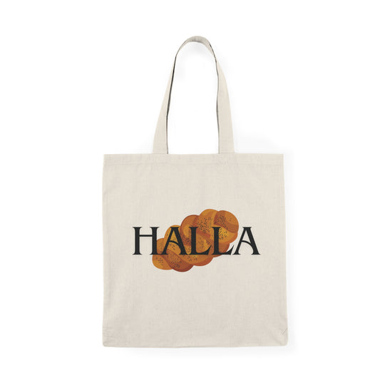 Halla Challah Natural Tote Bag