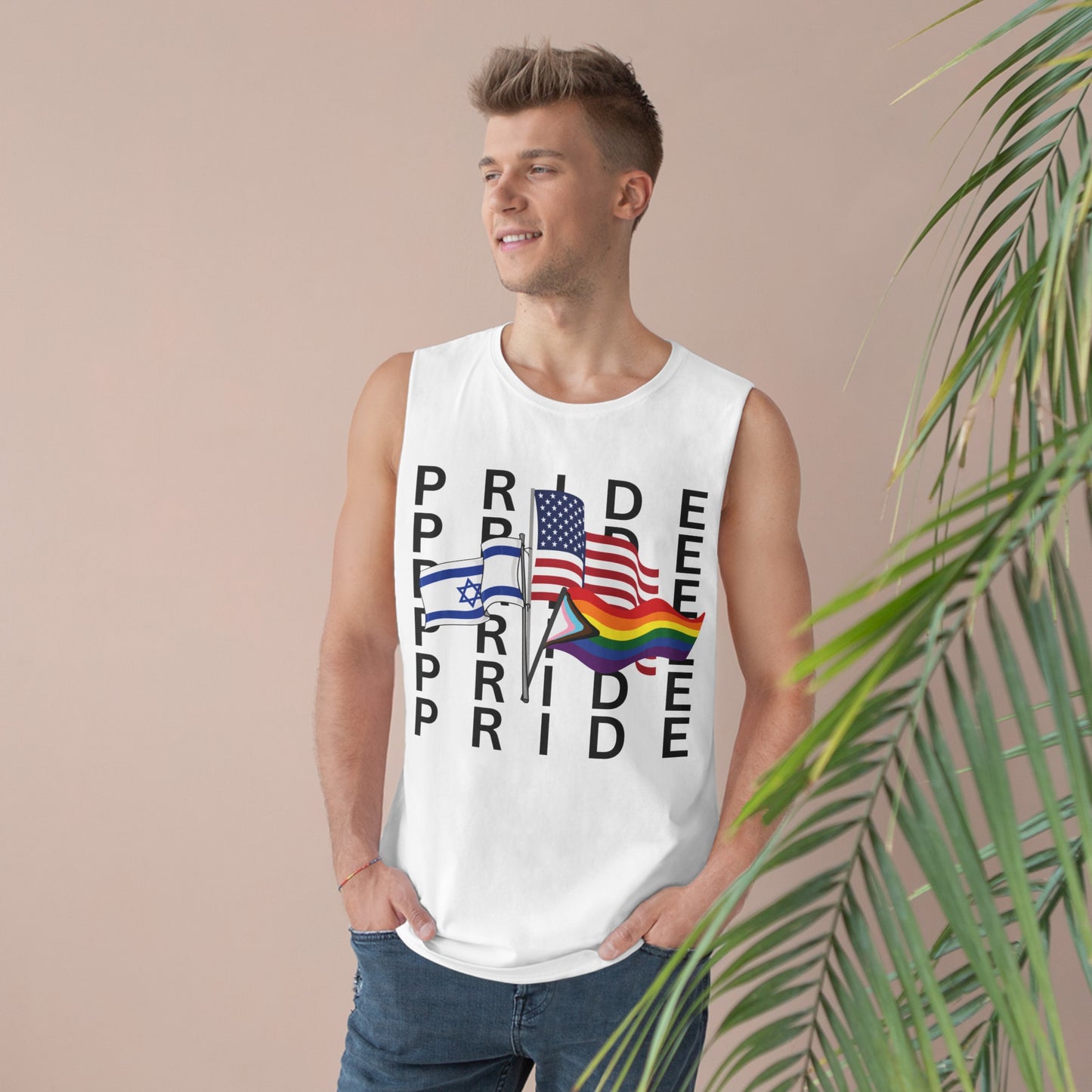 3 Pride Flags United Barnard Tank