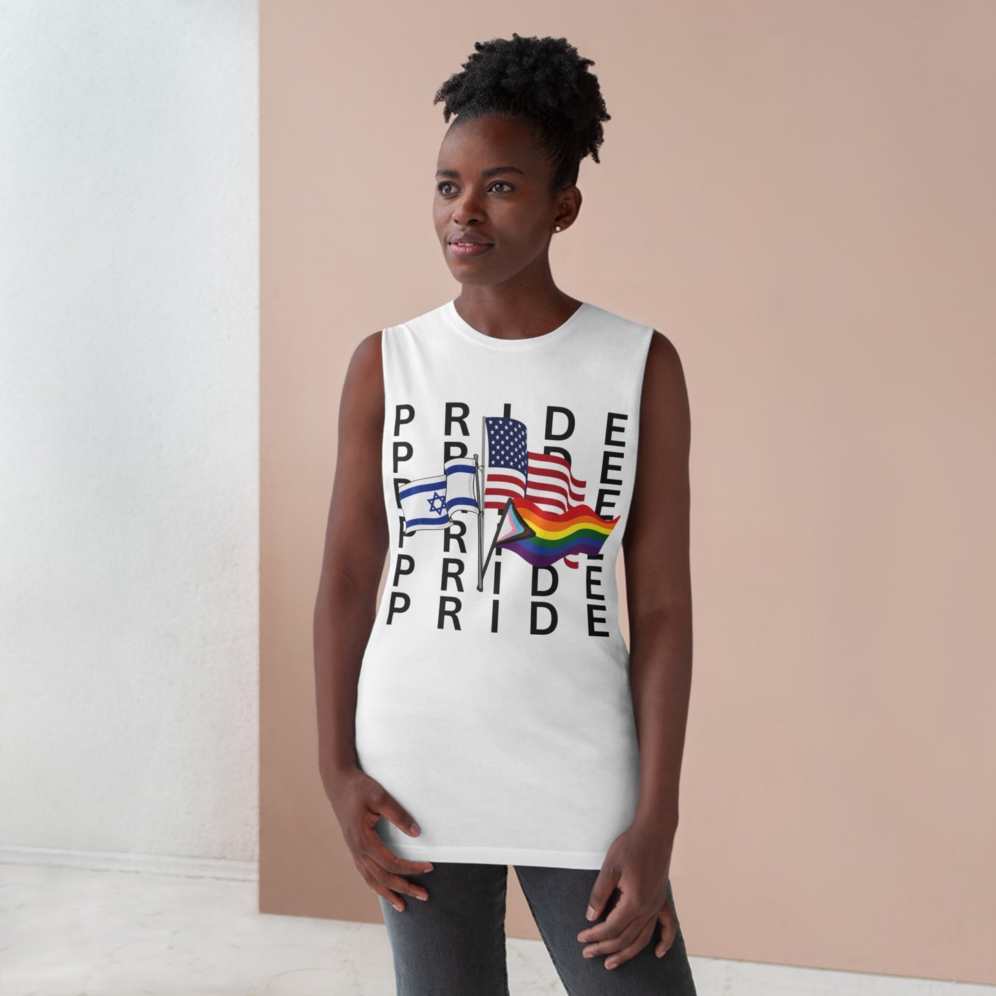 3 Pride Flags United Barnard Tank