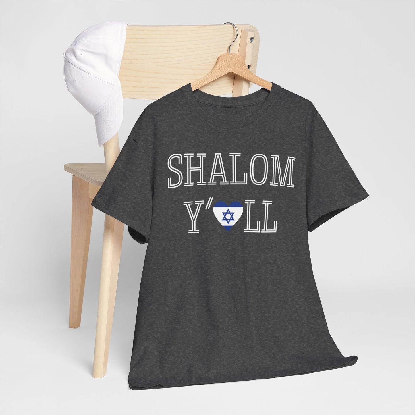 Cheryl, Shalom Y'all Unisex Heavy Cotton Tee