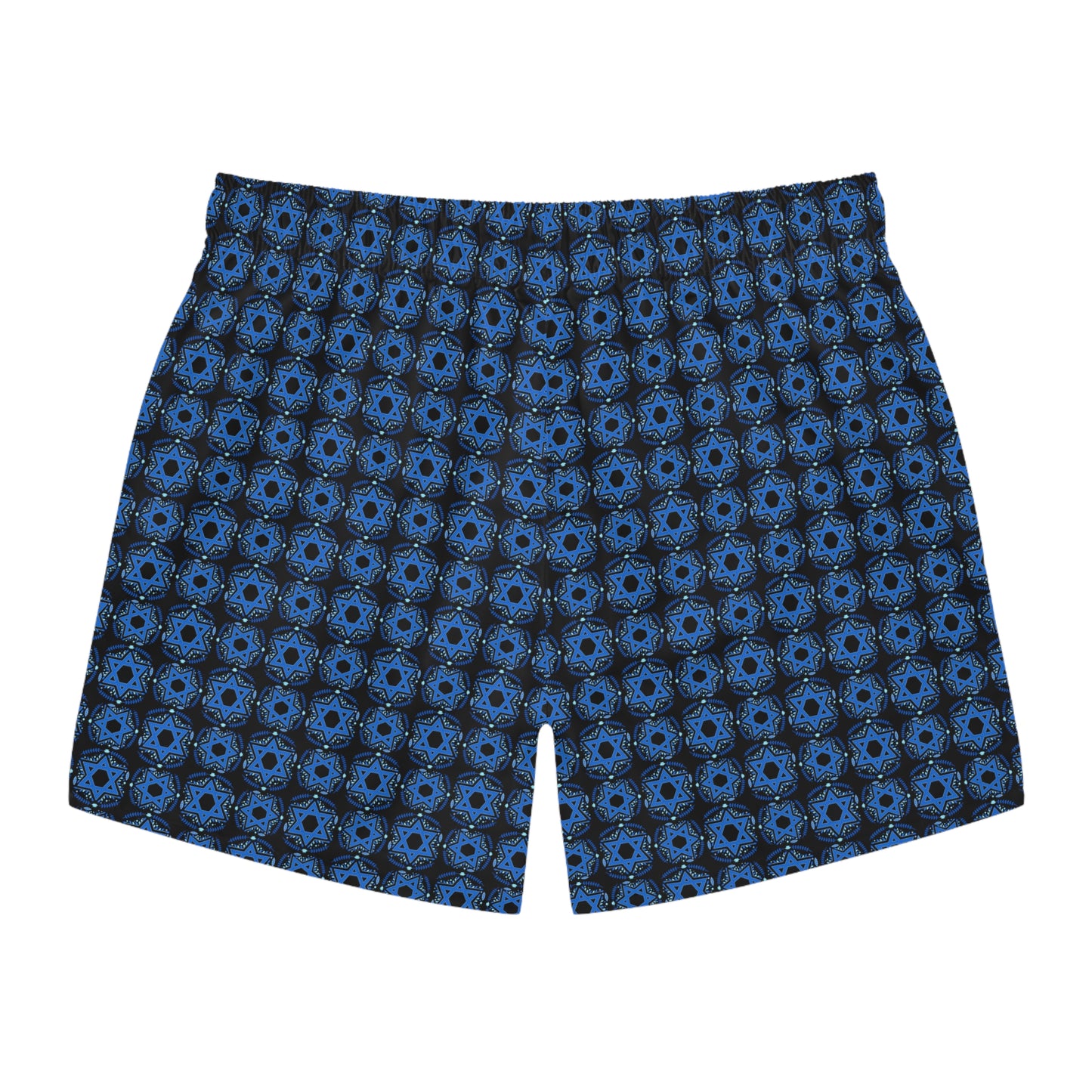 Yechiel Black Star Swim Trunks