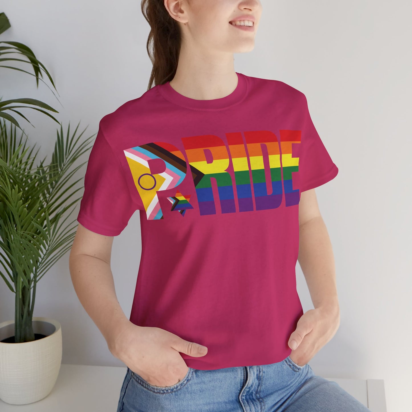 LGBTQIA PRIDE Jersey Short Sleeve Tee