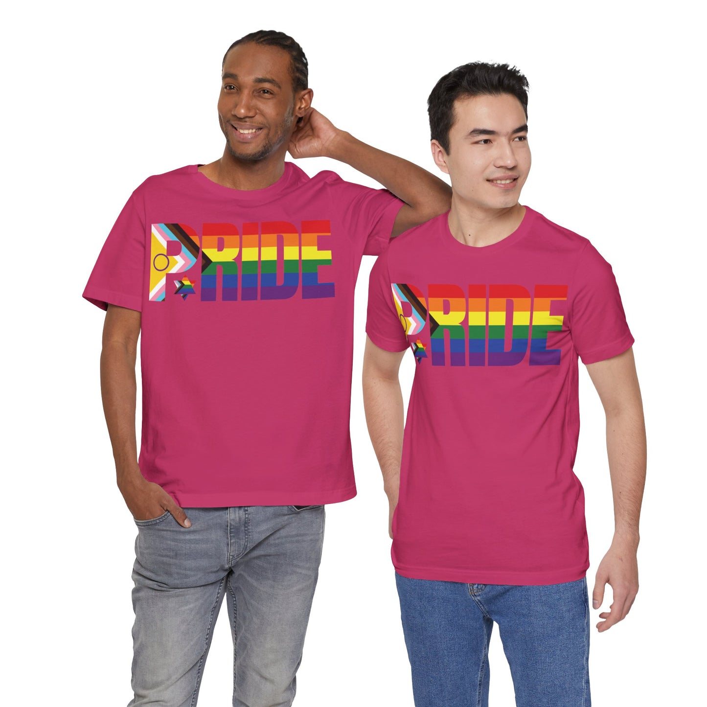 LGBTQIA PRIDE Jersey Short Sleeve Tee