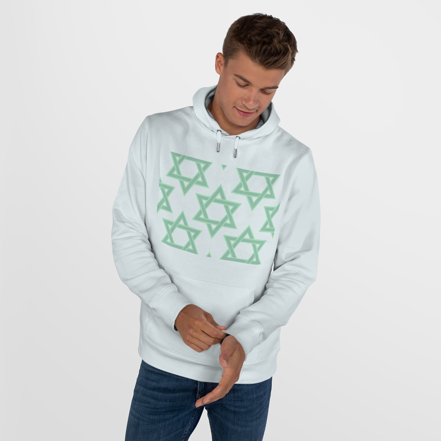 Shani Green Star Hoodie