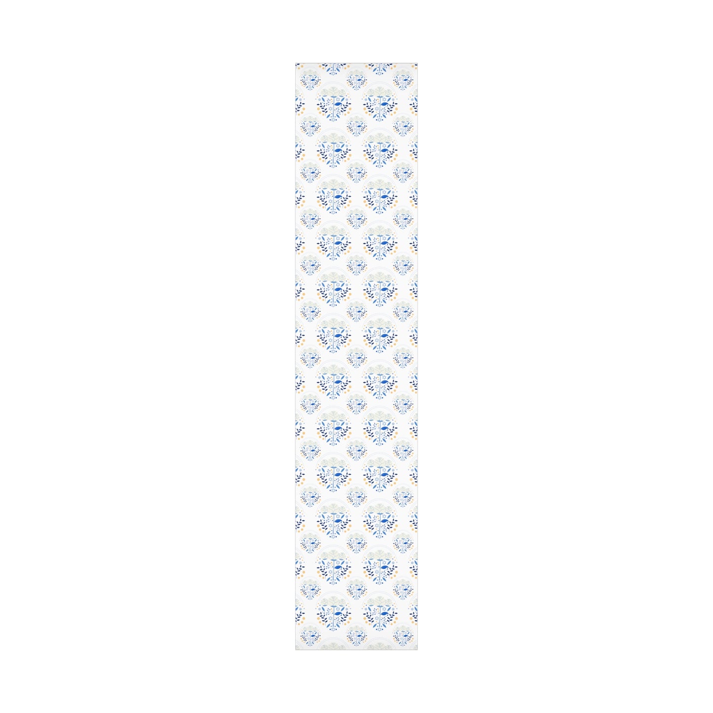 Blue & White Israel Pattern Gift Wrap Papers