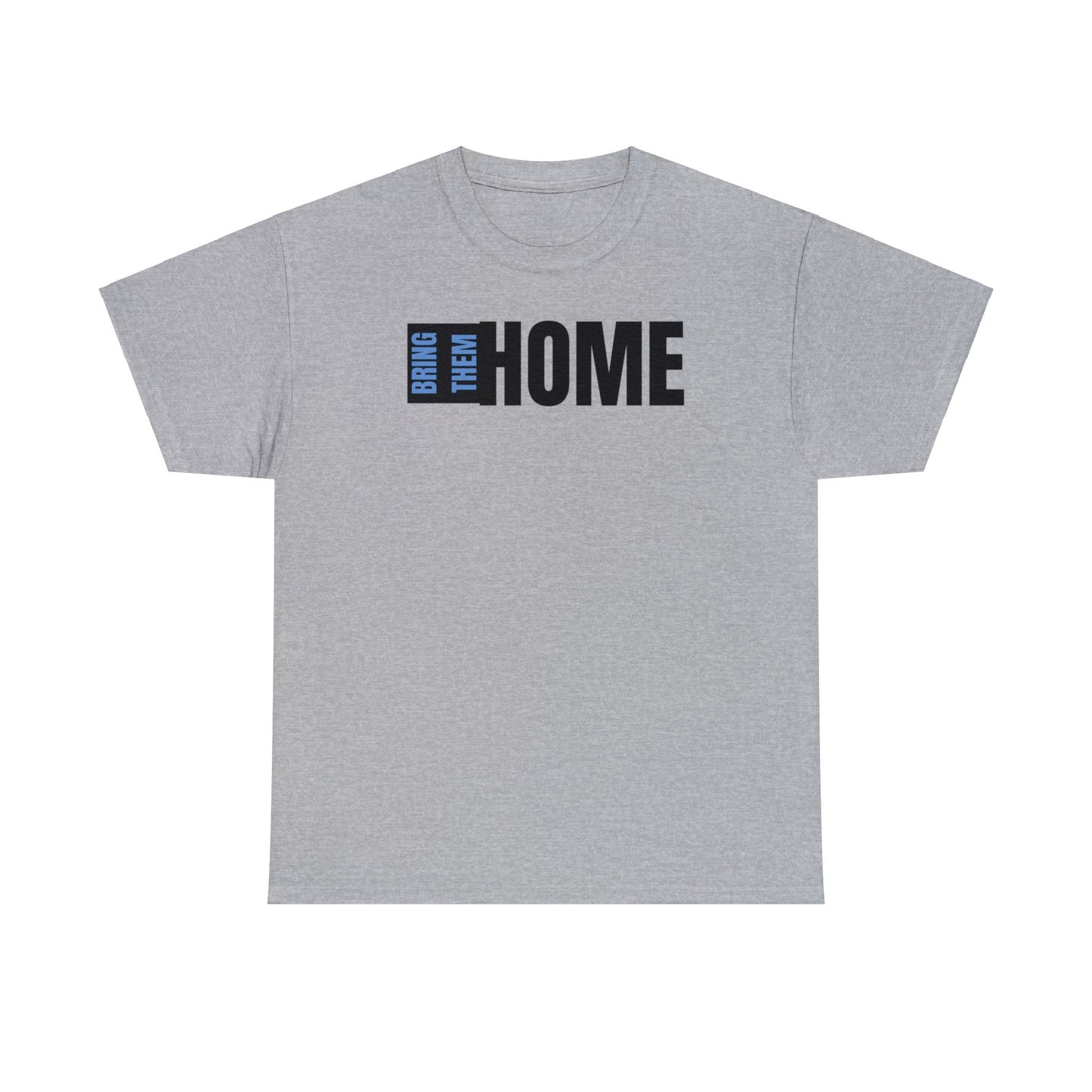 Bring Them HOME Black & Blue Unisex Heavy Cotton Tee