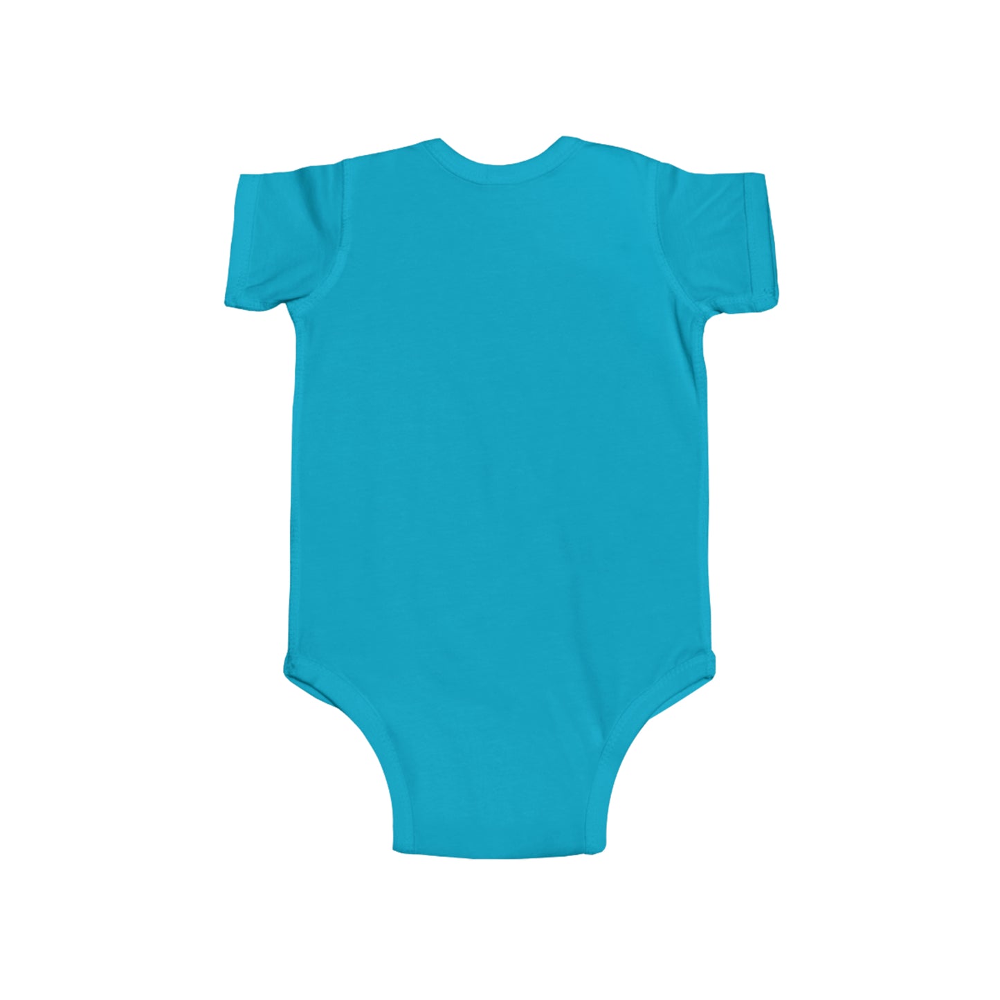 Blue Israel Flower Infant Fine Jersey Bodysuit