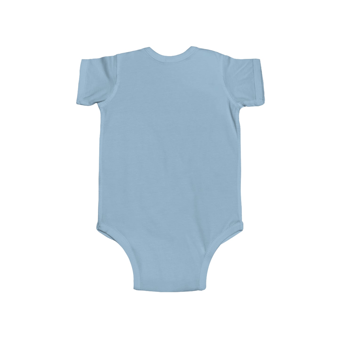 Blue Israel Flower Infant Fine Jersey Bodysuit