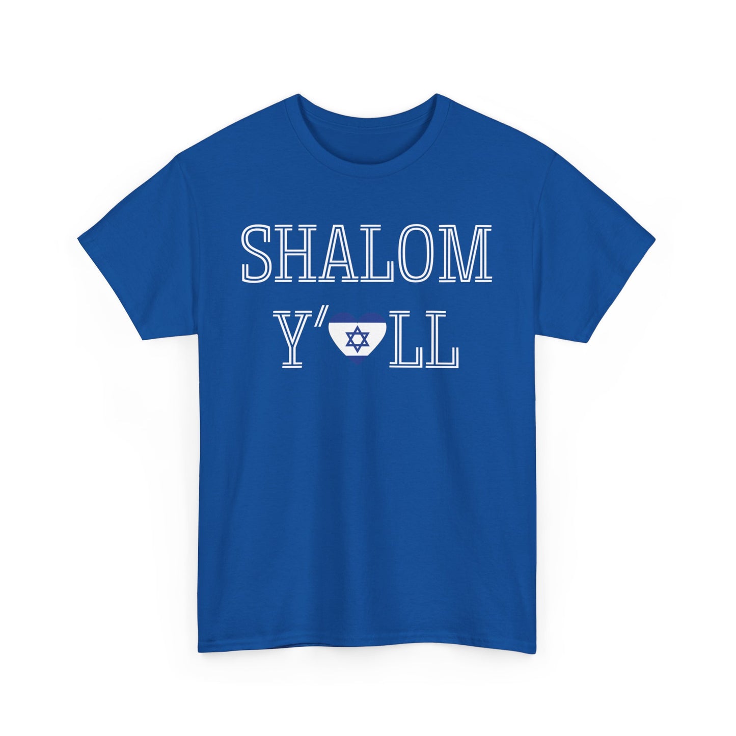 Cheryl, Shalom Y'all Unisex Heavy Cotton Tee