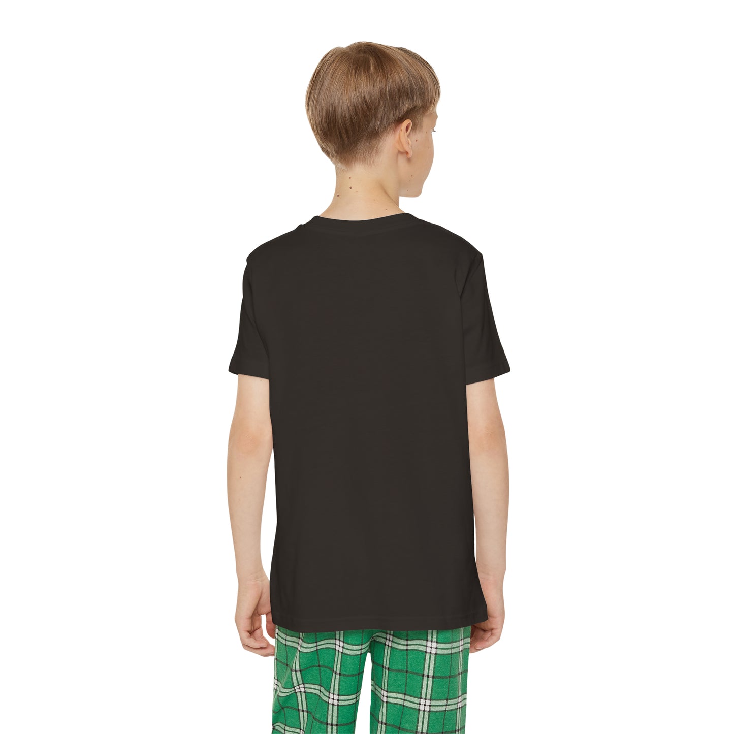 Batya Green Bat Mitzvah Pattern Youth Short Sleeve Outfit Set