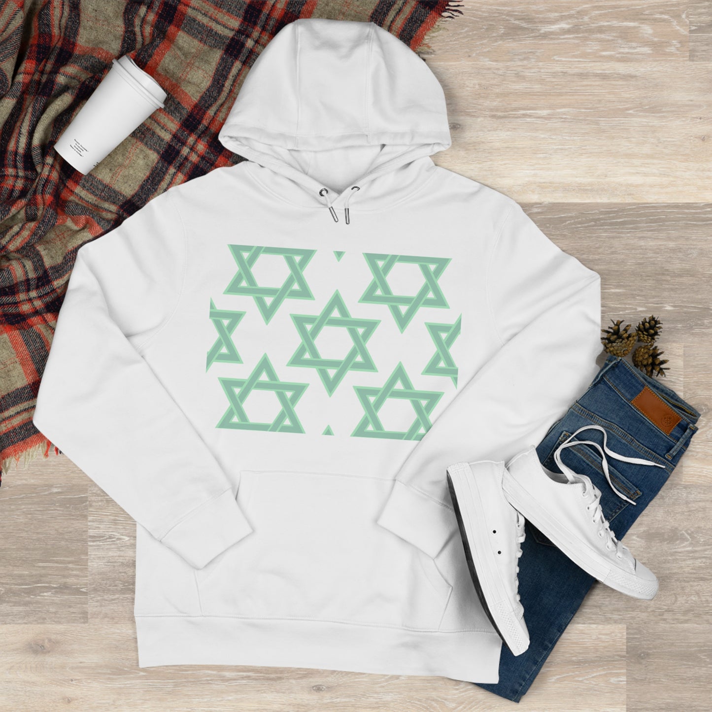 Shani Green Star Hoodie