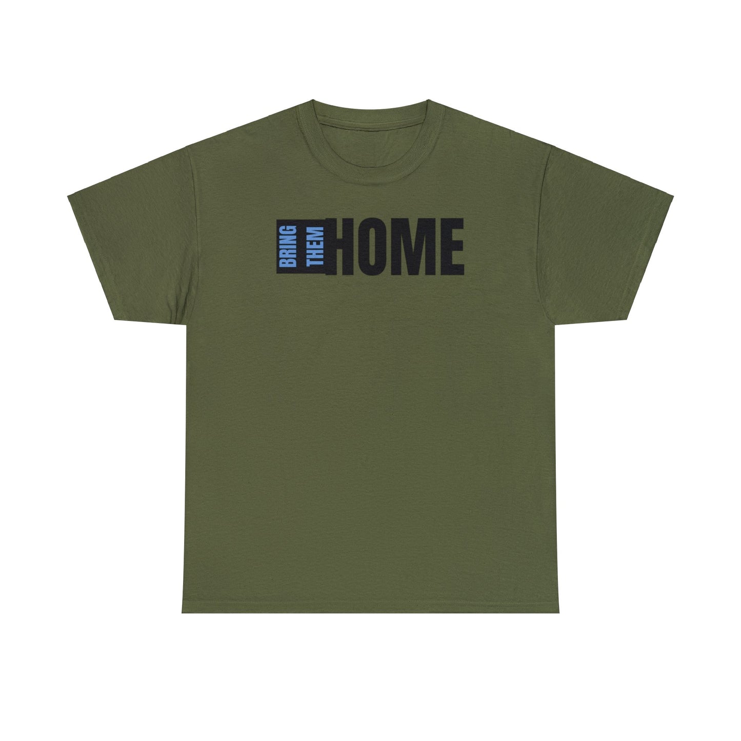 Bring Them HOME Black & Blue Unisex Heavy Cotton Tee