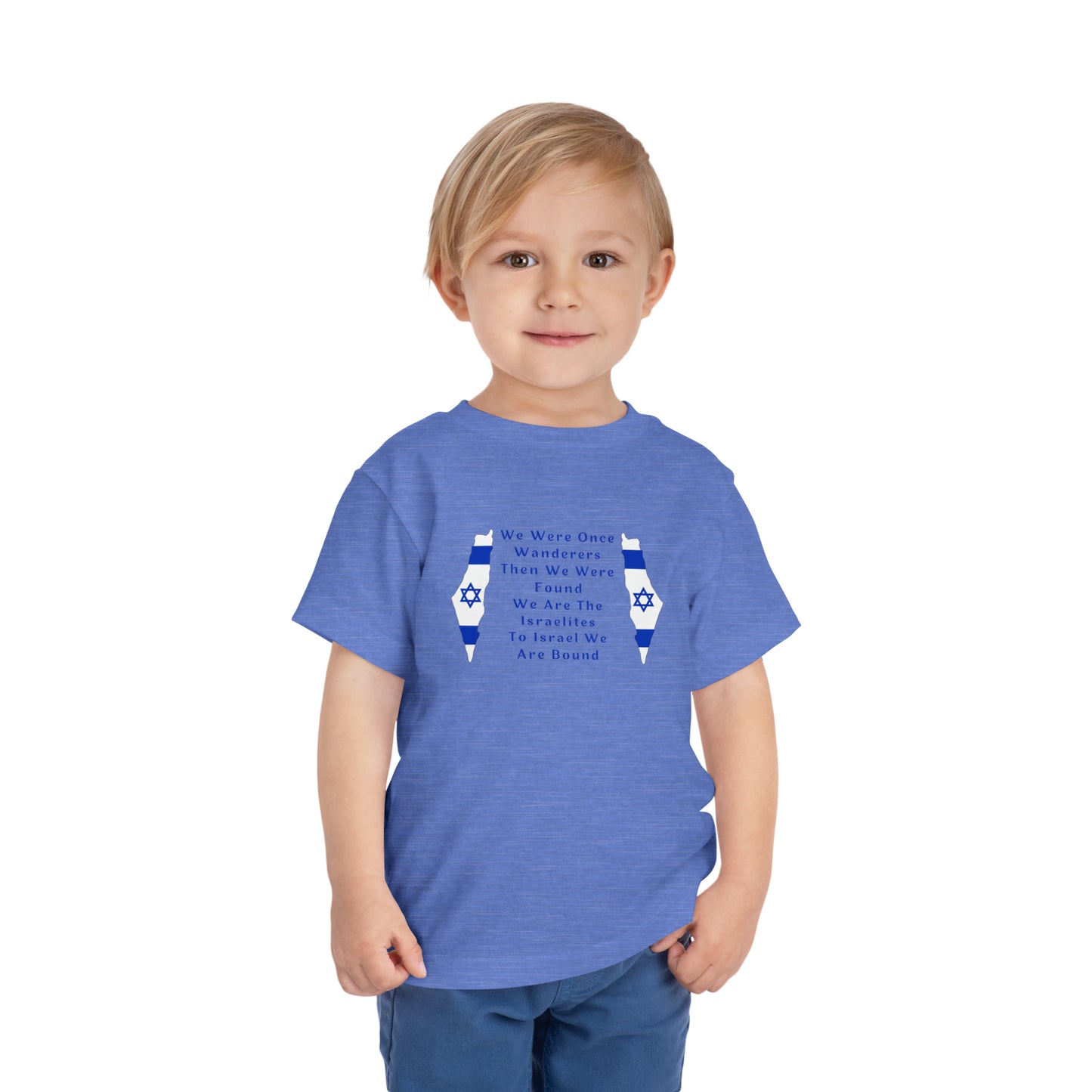 We Were Once Wanderers Israel II Toddler Short Sleeve Tee