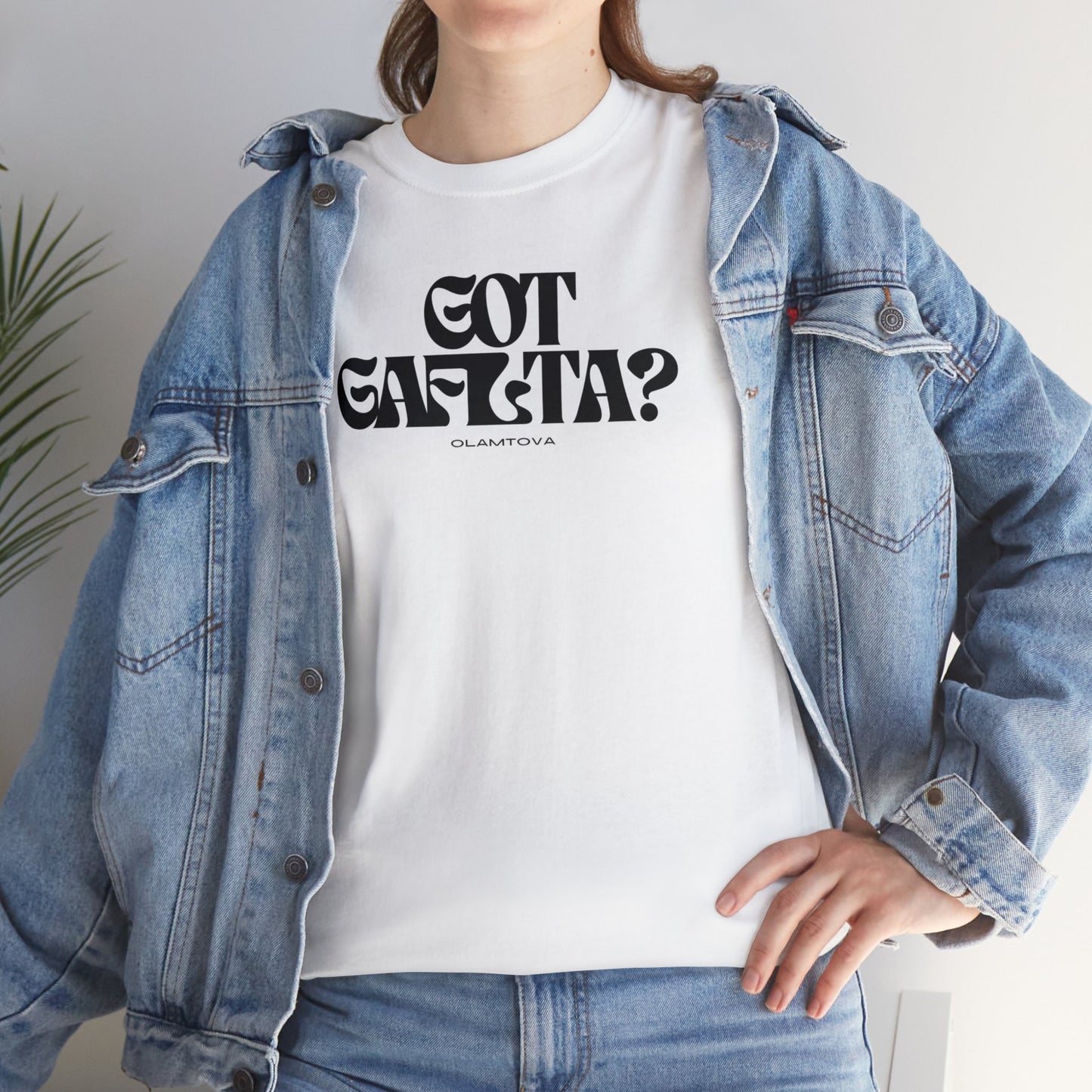 Got Gafilta? Black Unisex Heavy Cotton Tee