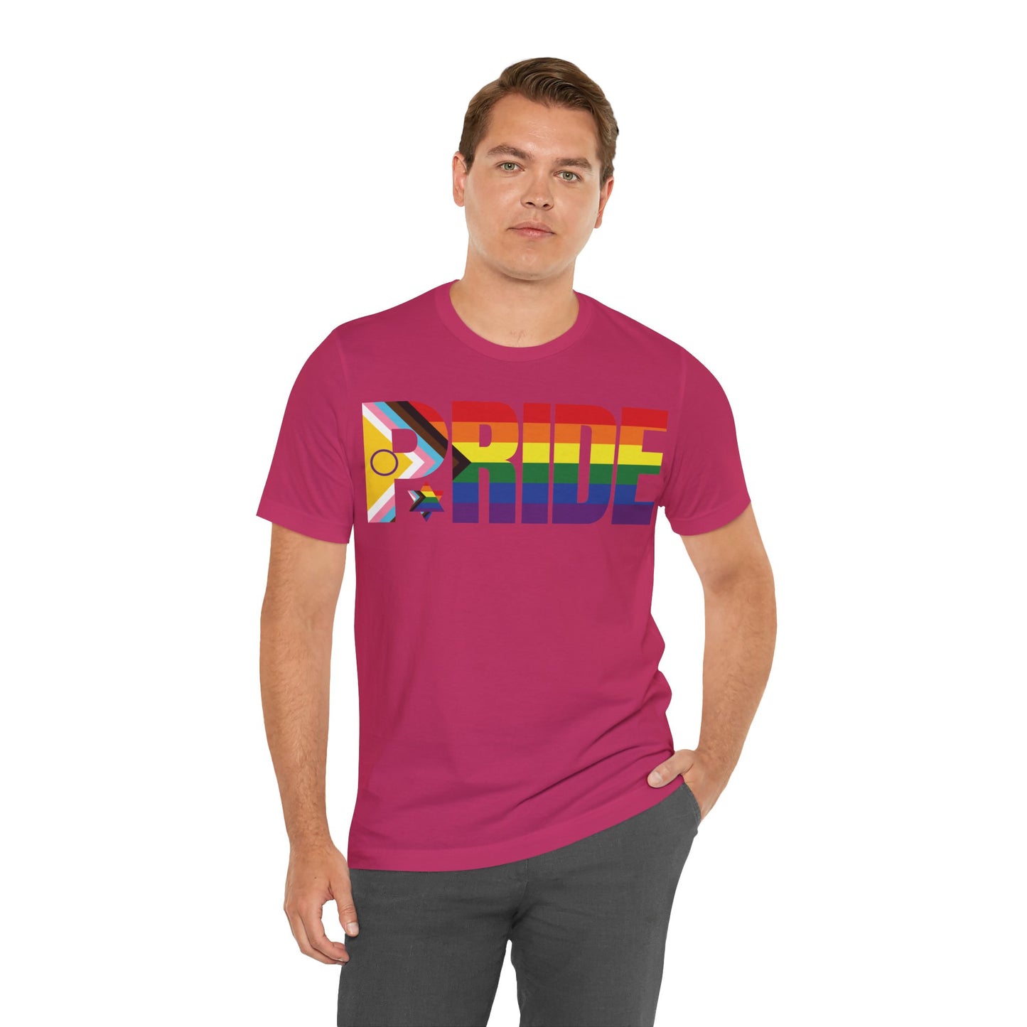 LGBTQIA PRIDE Jersey Short Sleeve Tee