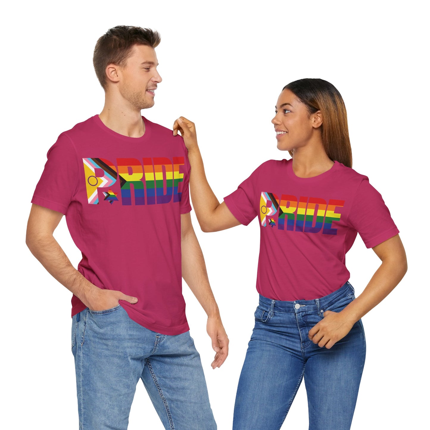 LGBTQIA PRIDE Jersey Short Sleeve Tee