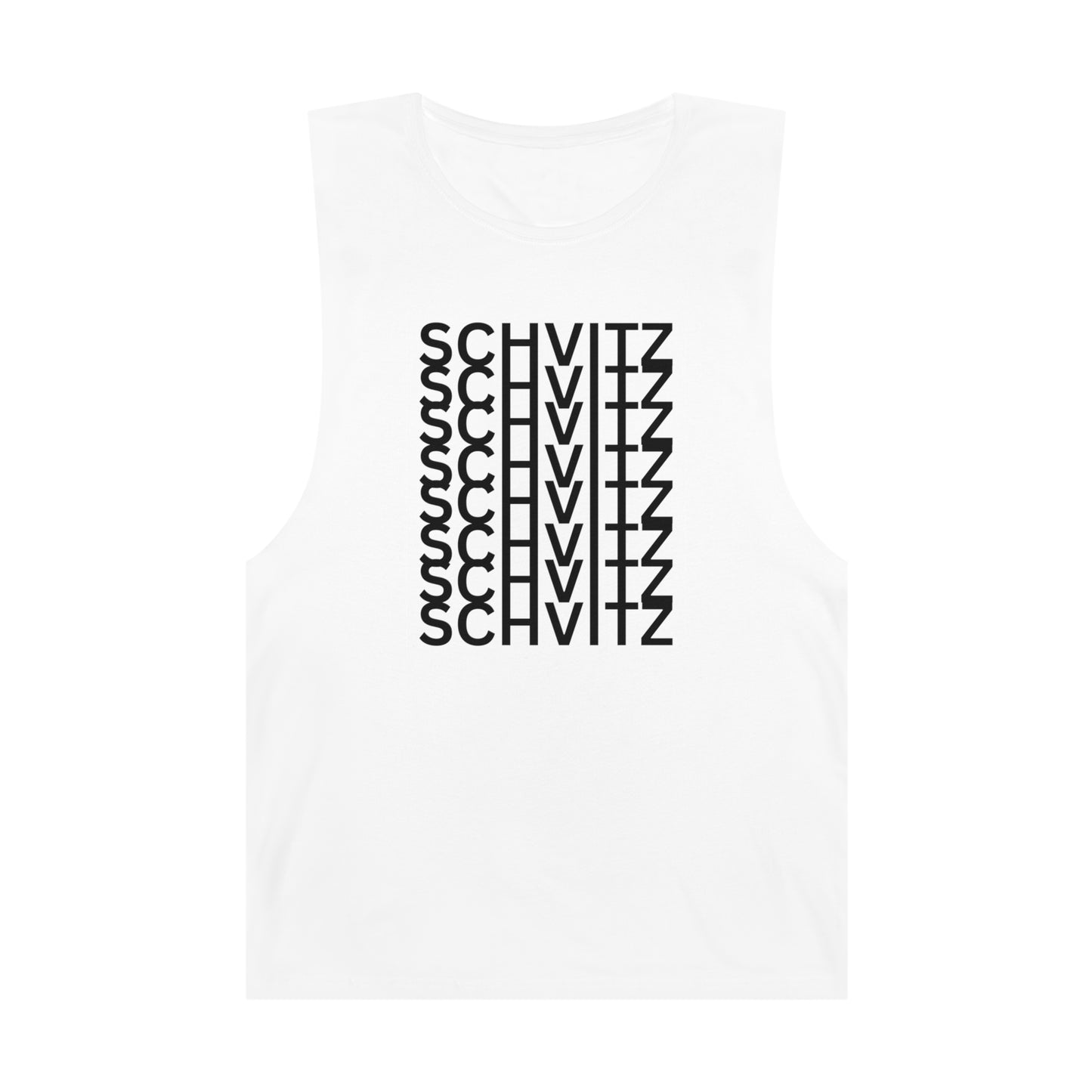 Black Multi Schvitz Unisex Barnard Tank