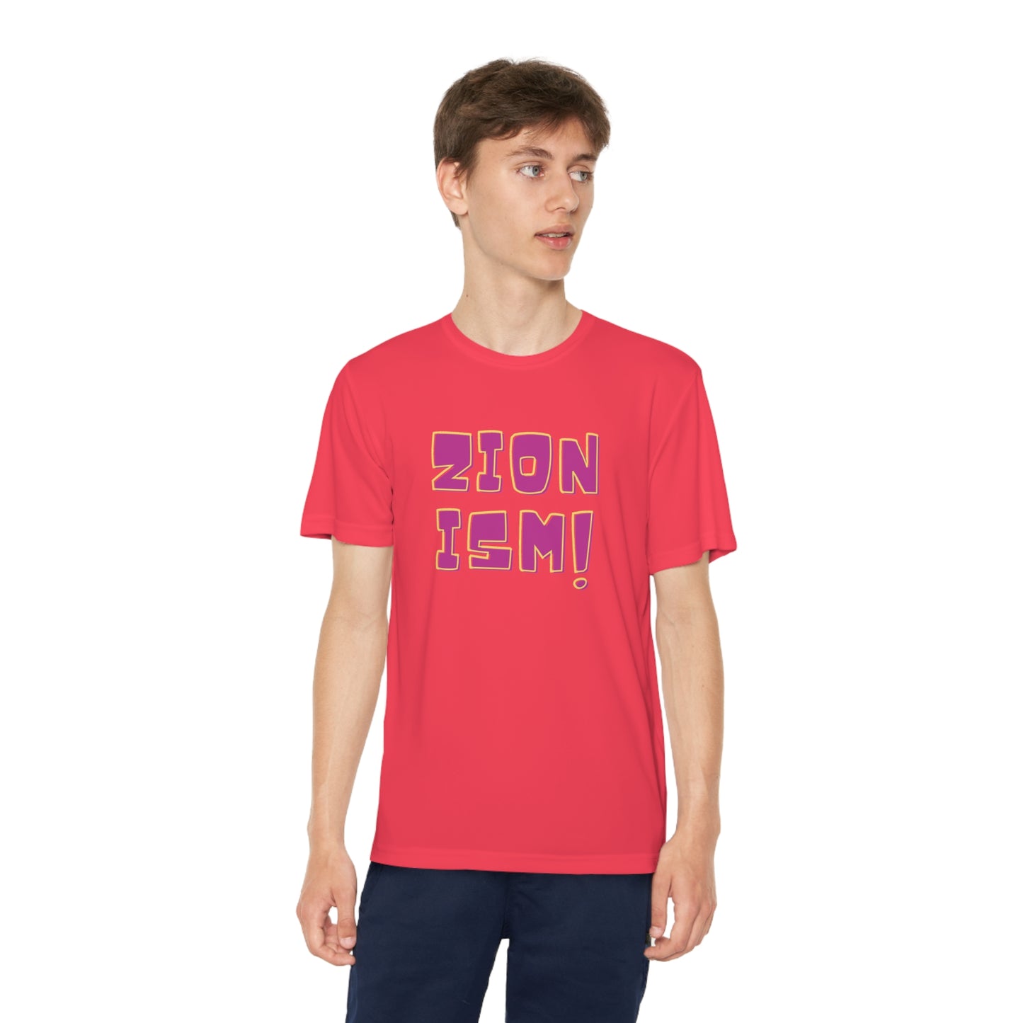 ZION Pink Youth Competitor Tee