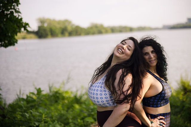 Ofir on White Sports Bra