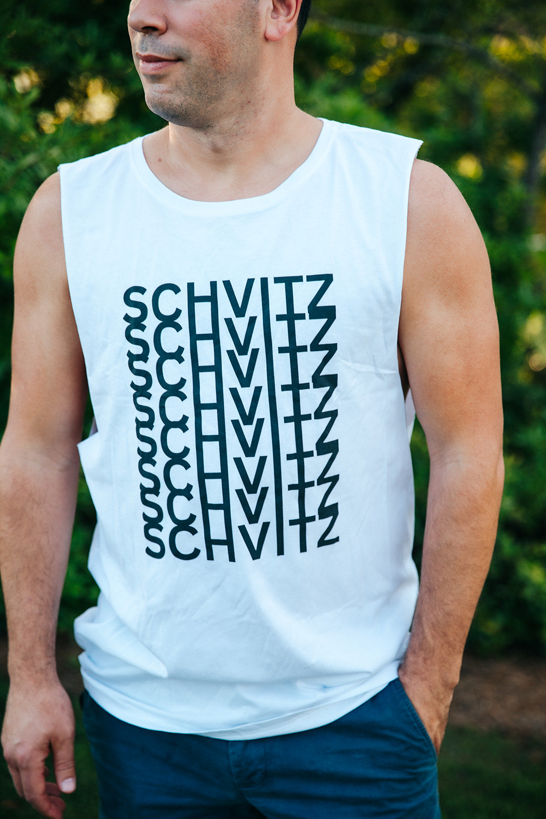 Black Multi Schvitz Unisex Barnard Tank