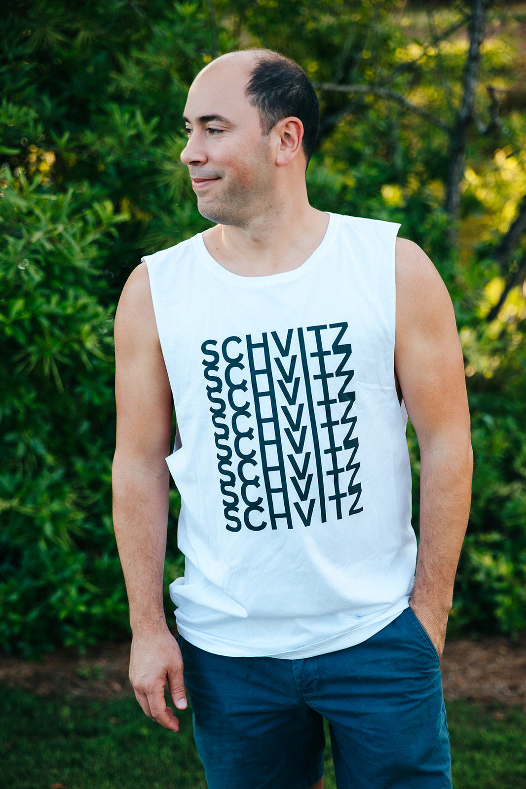 Black Multi Schvitz Unisex Barnard Tank