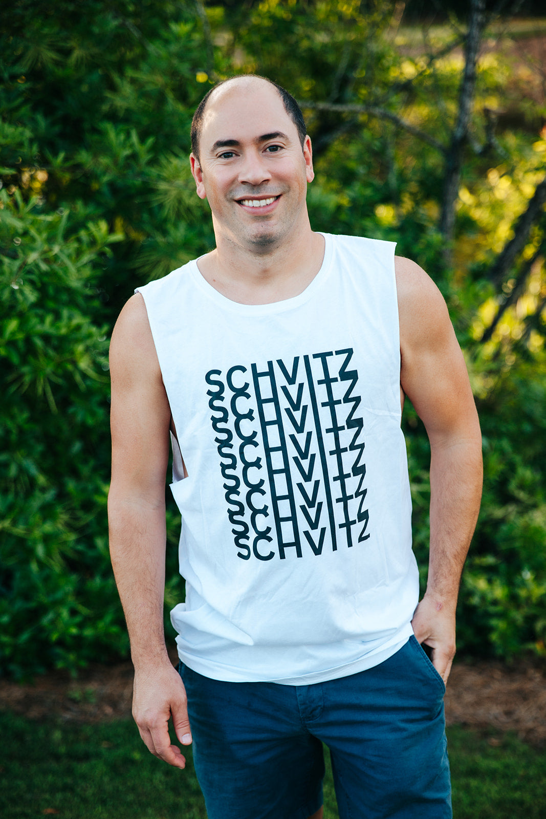 Black Multi Schvitz Unisex Barnard Tank