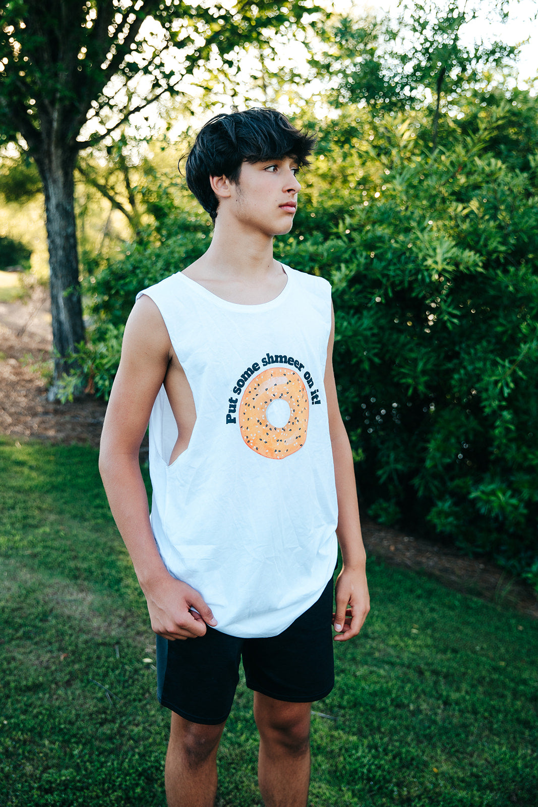 Shmeer On The Bagel Unisex Barnard Tank