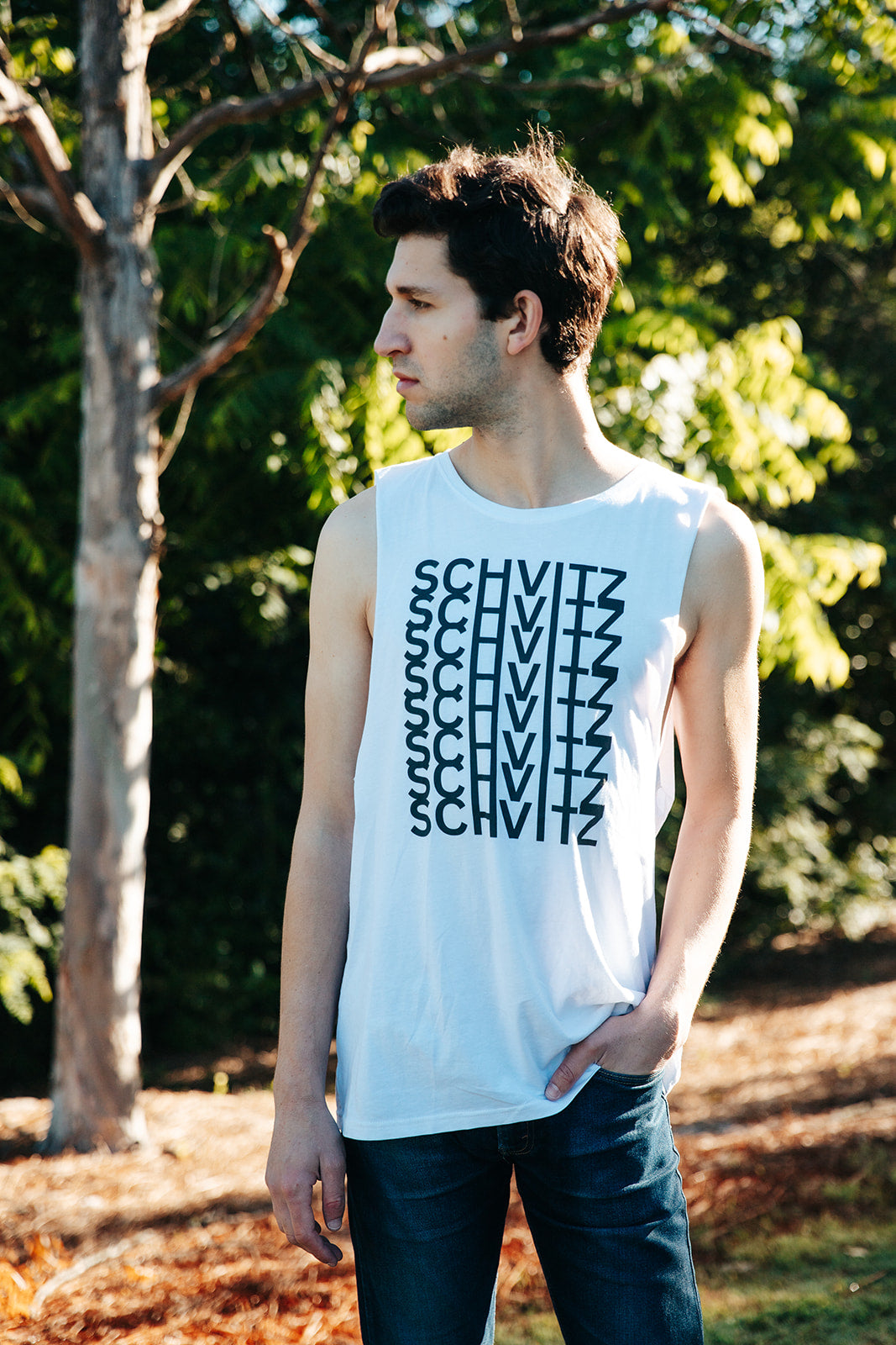 Black Multi Schvitz Unisex Barnard Tank