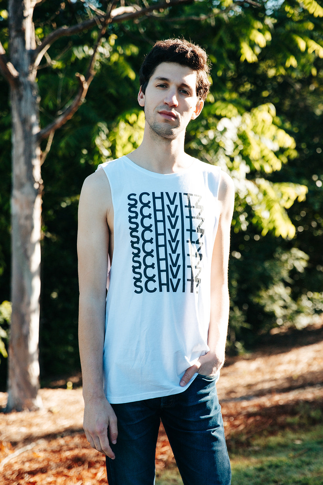 Black Multi Schvitz Unisex Barnard Tank